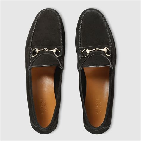 woman gucci loafer|Gucci women's suede loafers.